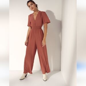 Wilfred Illana Jumpsuit in genuine brown